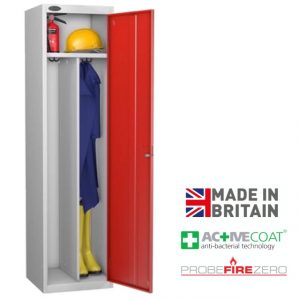probe clean and dirty workwear lockers