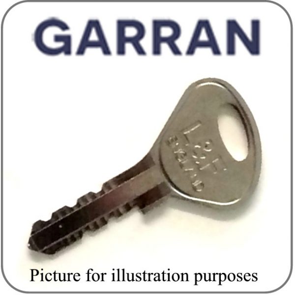 garran locker key L&F G1 G2 G3 G4 G5 G6 G7 G8 G9 series replacement key