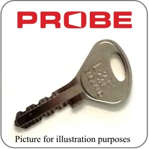 Replacement Probe L&F Lowe Fletcher Locker Lock Key Cut To Code 