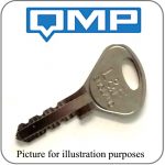 qmp locker key L&F 97 98 replacement key