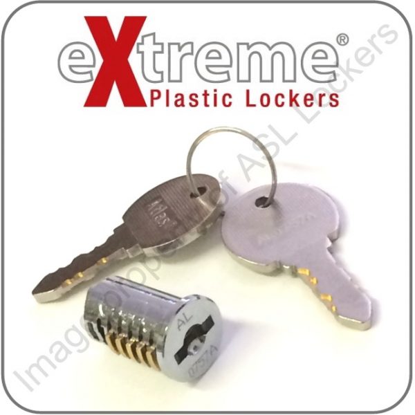 extreme plastic locker replacement key cam lock