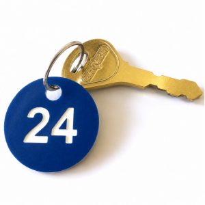 locker numbered key fobs