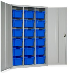18 tray storage cupboard