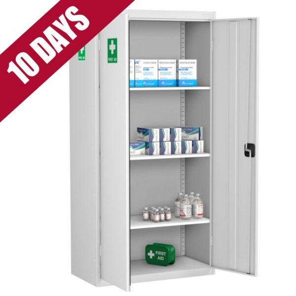 Medical First Aid Cabinet Storage Cupboard