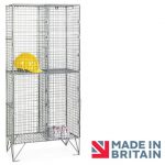 Wire Mesh Locker 4 compartment amp crown Robinsons