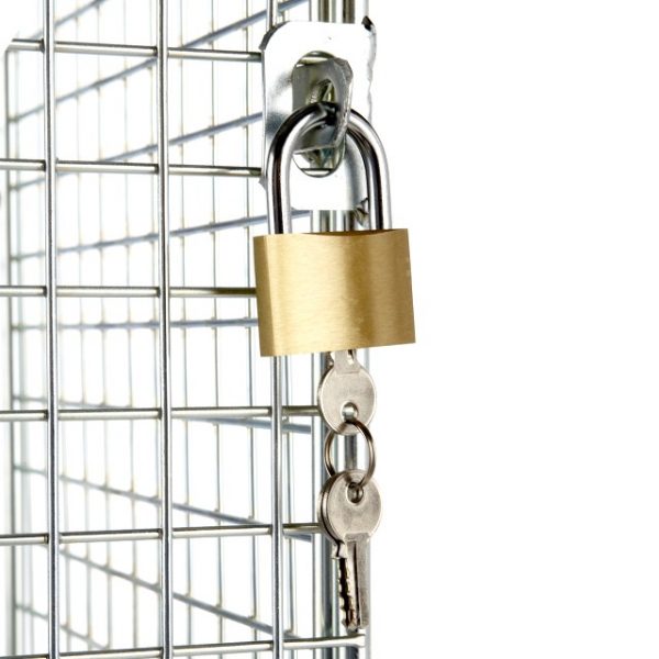 wire mesh locker padlock fitting