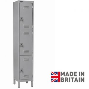 Classic Retro 3 Door Locker