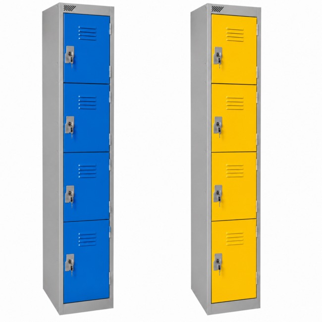 Classic Retro 4 Door Locker - Image 2