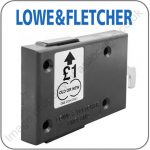 Lowe & Fletcher L&F £1 pound coin lock dry area