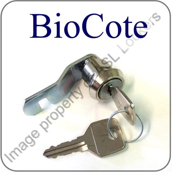 Biocote Lockers replacement key cam lock