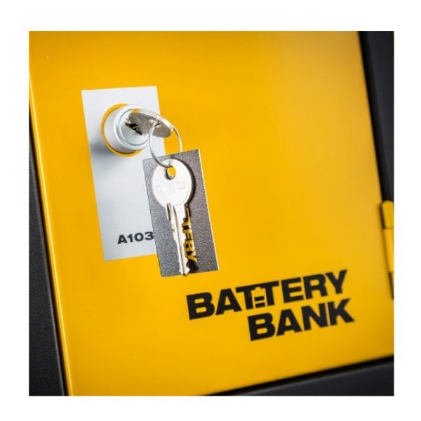 defender power bank 10 door tool battery charging site storage locker