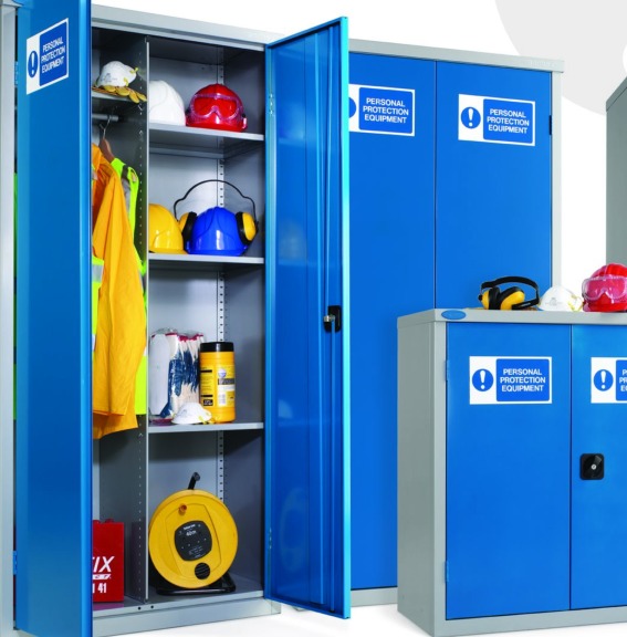 PPE personal protective equipment site lockers