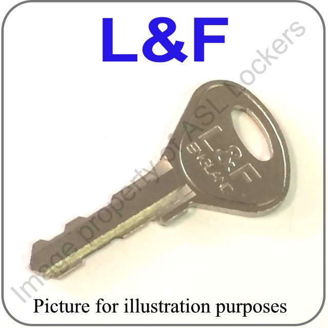 Lowe & Fletcher locker keys cut to code 95001-97000 Lowe and Fletcher L & F 