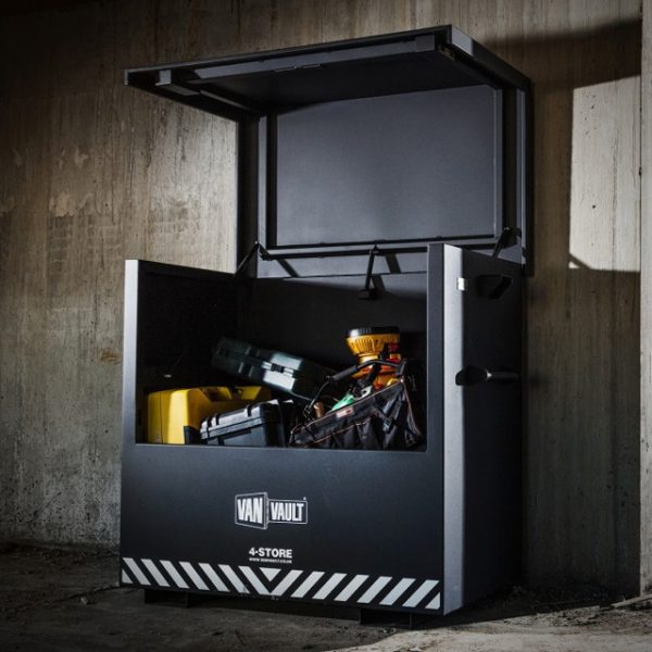 Van Vault 4-Store steel tool storage box