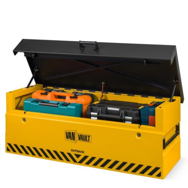 van vault outback vehicle tool equipment storage box