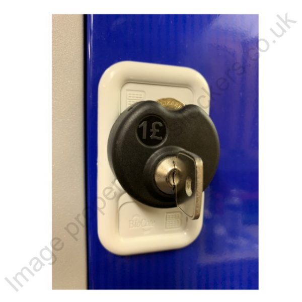 £1 coin lock for Link & Biocote lockers