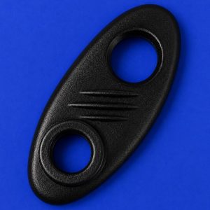 Probe lockers card holder escutcheon door plate for latch hasp combination locks