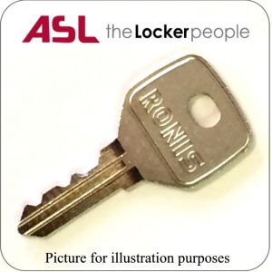 ASL Universal locker cam Lock Master Overide Key