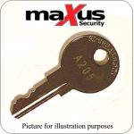 maxus Combination Lock Master Overide Key