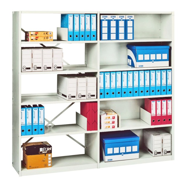 Document and file storage shelving for medical and healthcare 