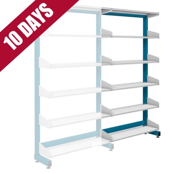 Probe Technic Library Office Shelving Single Sised Extension Bay