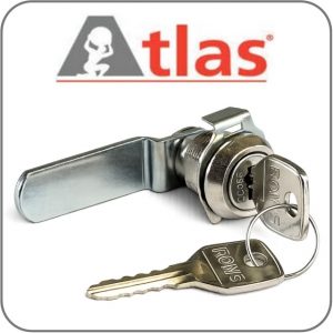 fully compatible key cam lock for Atlas lockers
