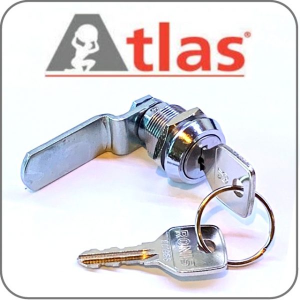 Atlas lockers key cam lock