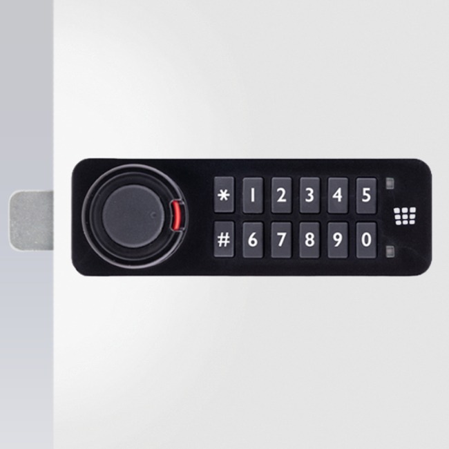 Kitlock Nano KL90 horizontal digital keypad locker cabinet drawer lock