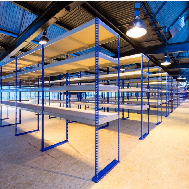 Rivet storeroom warehouse shelving racking