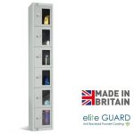 Elite Vision Panel Locker 2 door anti-stock theft retail
