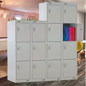 Linear Office Lockers hot desk lockers