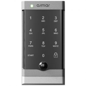 Ojmar OCS 30 Smart Locker Lock silver with handle