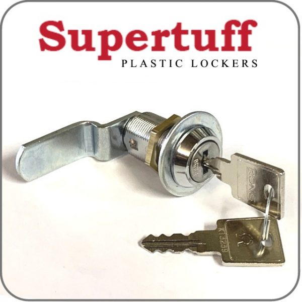 supertuff tuffbox plastic lockers key cam lock
