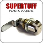 Supertuff plastic locker replacement latch hasp lock