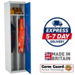 qmp express delivery clean and dirty locker blue