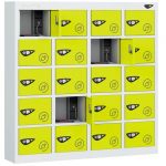 pure 20 door phone locker lime light
