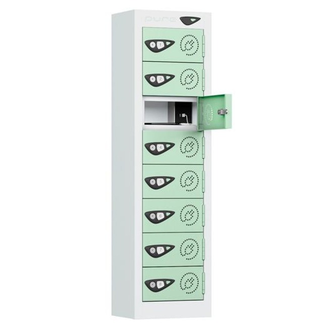 pure 8 door phone locker mint