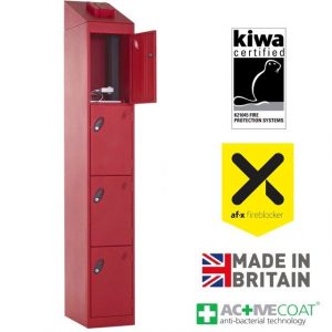 Probe 4-Door Lithium-Ion Fire Suppression Locker