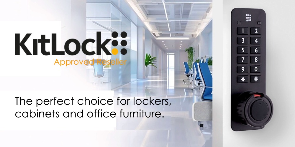 Kitlock by codelocks, the perfect choice for locker, cabinets and office furniture