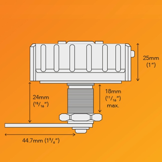 Kitlock KL10 Mechanical Combination Lock | Public Mode - Image 4