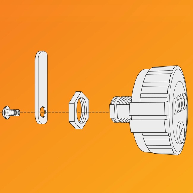 Kitlock KL10 Mechanical Combination Lock | Public Mode - Image 5