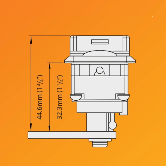 Kitlock KL20 Mechanical Combination Lock - Image 6