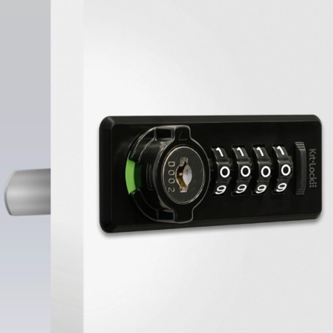 Kitlock KL20 mechanical right hand vertical combination lock for lockers cabinets furniture