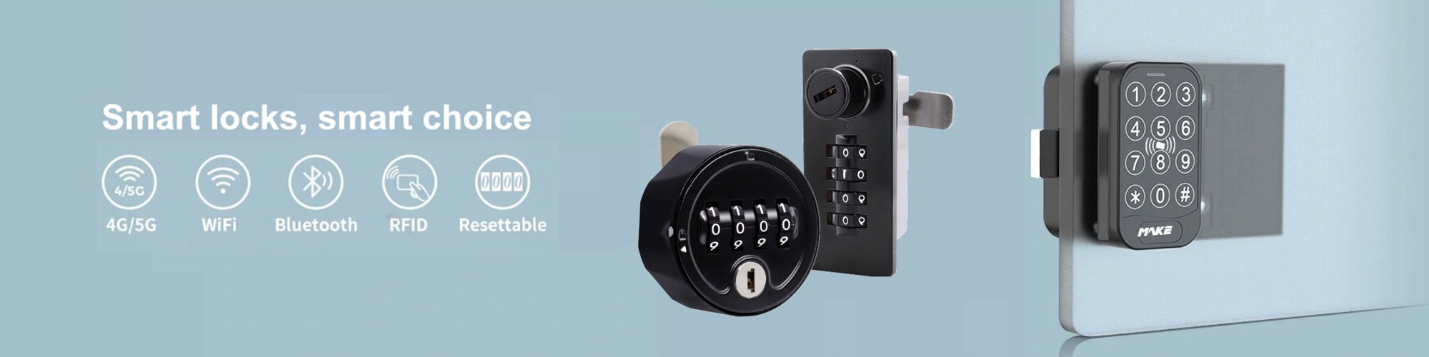 Smart lock, smart choice. Mechanical, Digital, Electronic combination locks for lockers and office furniture