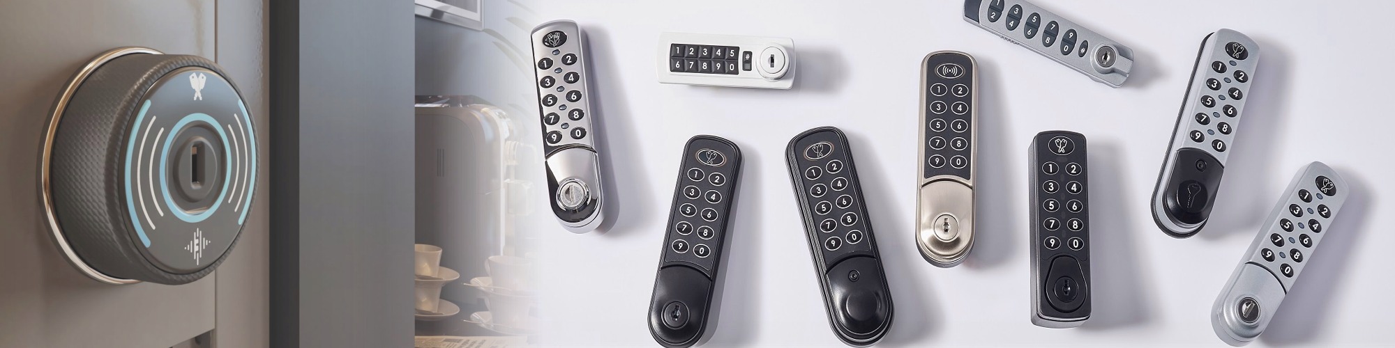 Electronic Digital Locks for lockers, cabinets and office furniture
