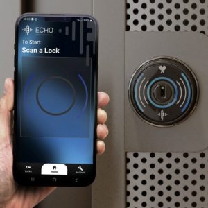 L&F Lowe & Fletcher Echo 3450 NFC Powered locking system smart locker lock