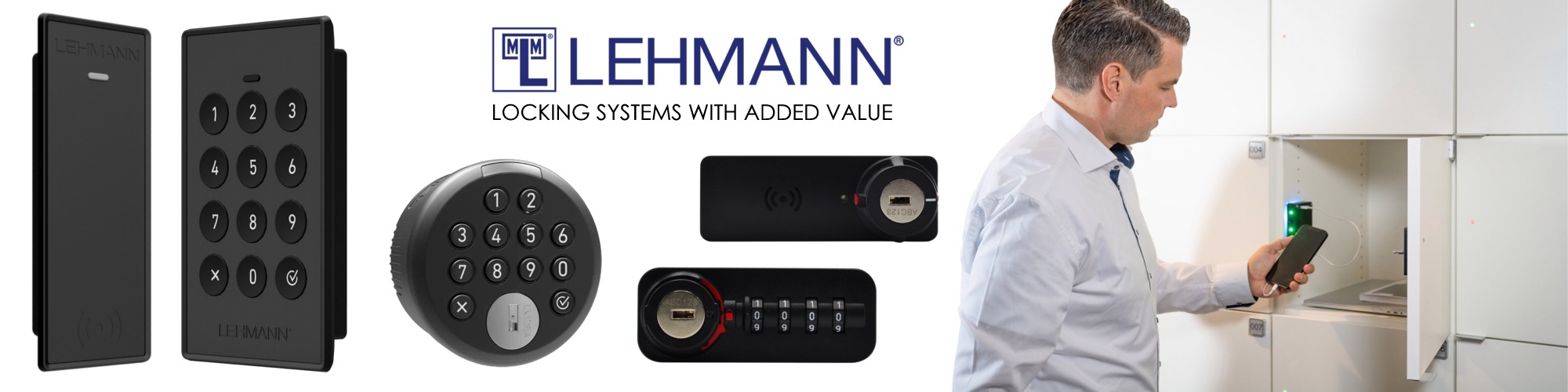 MLM Lehmann Locks designed for lockers, cabinets and office furniture