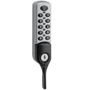 Lowe & Fletcher L&F Zenith 3782 Digital Combination Lock ADA compliant silver