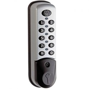 Lowe & Fletcher L&F Zenith 3781 Digital Combination Lock wet area silver