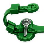 Wrist Strap for locker keys green